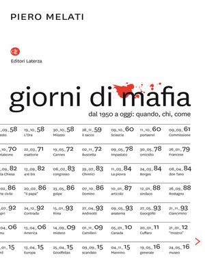 cover image of Giorni di mafia